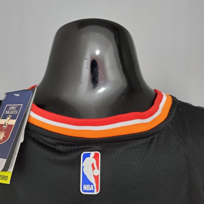 LeBron James Miami Heat 2018 Swingman Jersey Retro Night Black