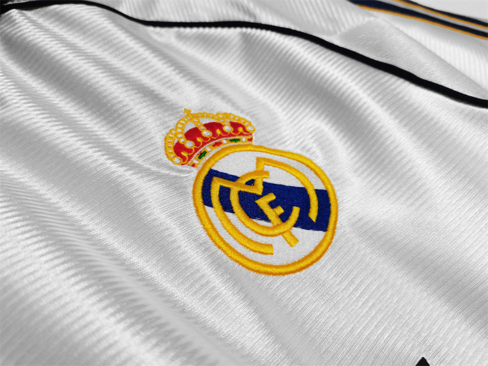 Real Madrid Home Retro Jersey 98/00