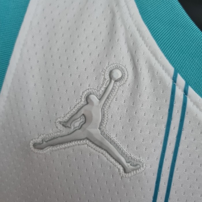 LaMelo Ball Charlotte Hornets 75th Anniversary Swingman Jersey White