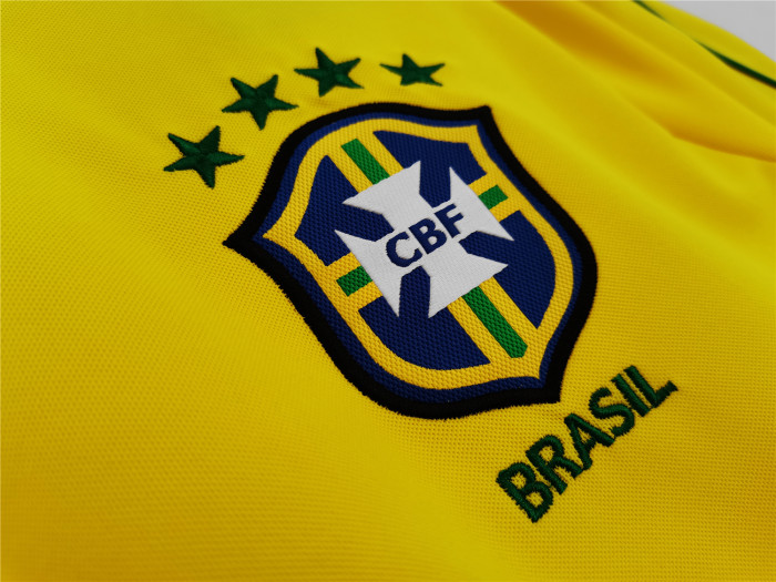 Brazil Home Retro Jersey 1998