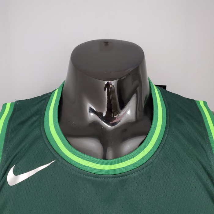 Kemba Walker Boston Celtics Bonus Edition Swingman Jersey Dark Green