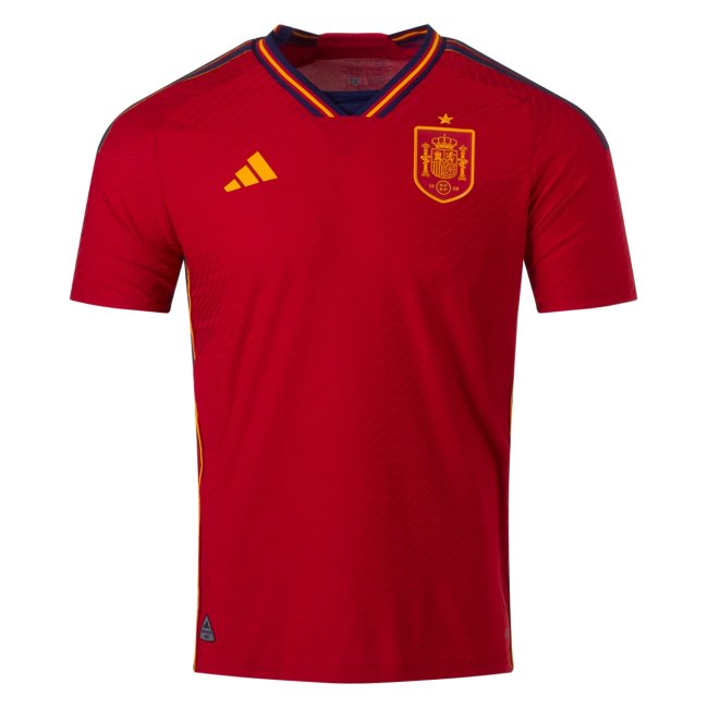 Spain 2022 World Cup Home Player Version Man Jersey