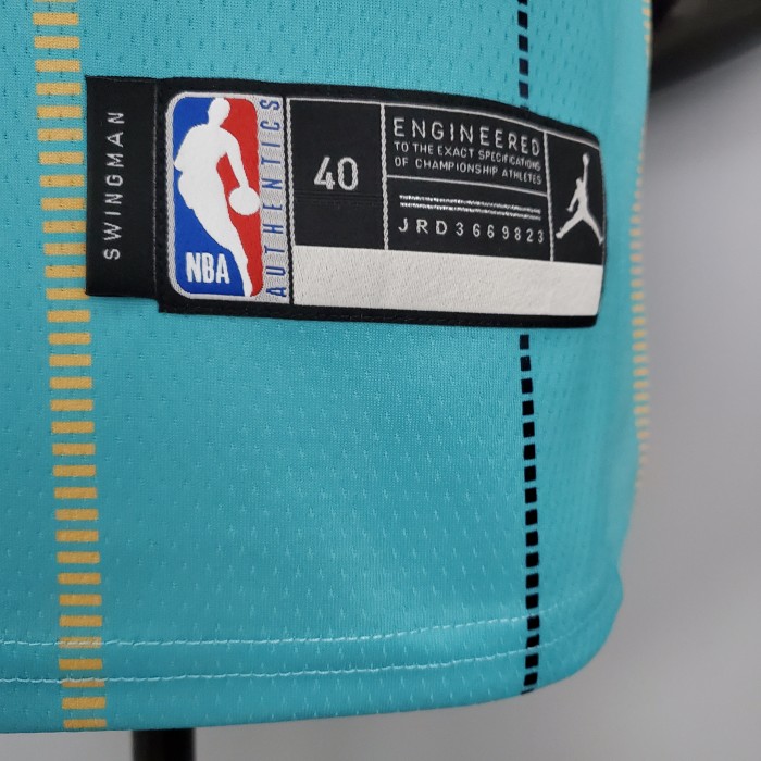 Gordon Hayward Charlotte Hornets Swingman Jersey Green