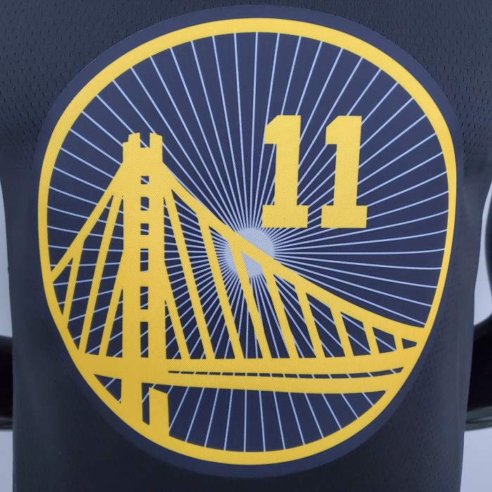 Klay Thompson Golden State Warriors 2022 75th Anniversary Swingman Jersey Black