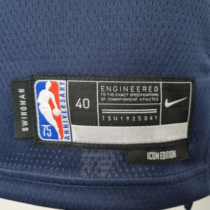 Karl-Anthony Towns Minnesota Timberwolves 75th Anniversary 2022 Swingman Jersey Royal Blue
