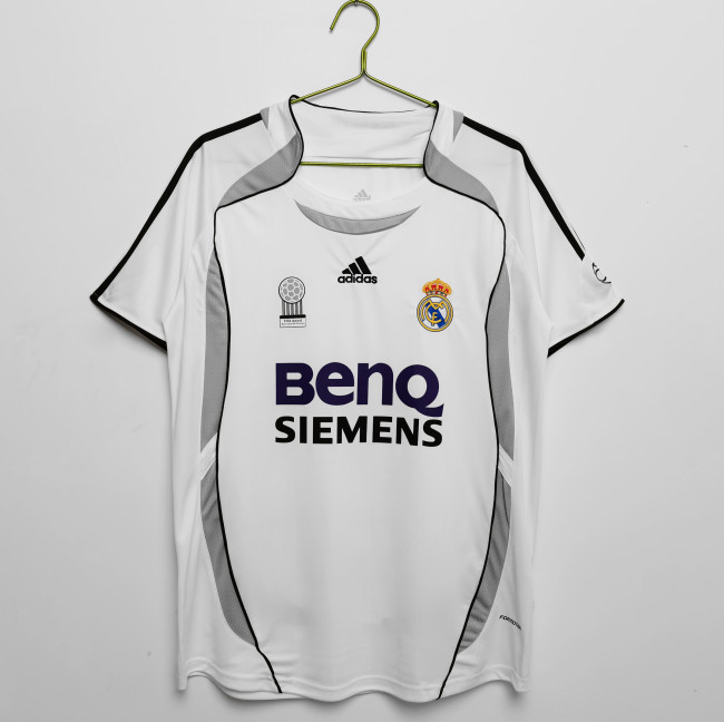 Real Madrid Home Retro Jersey 2006/07