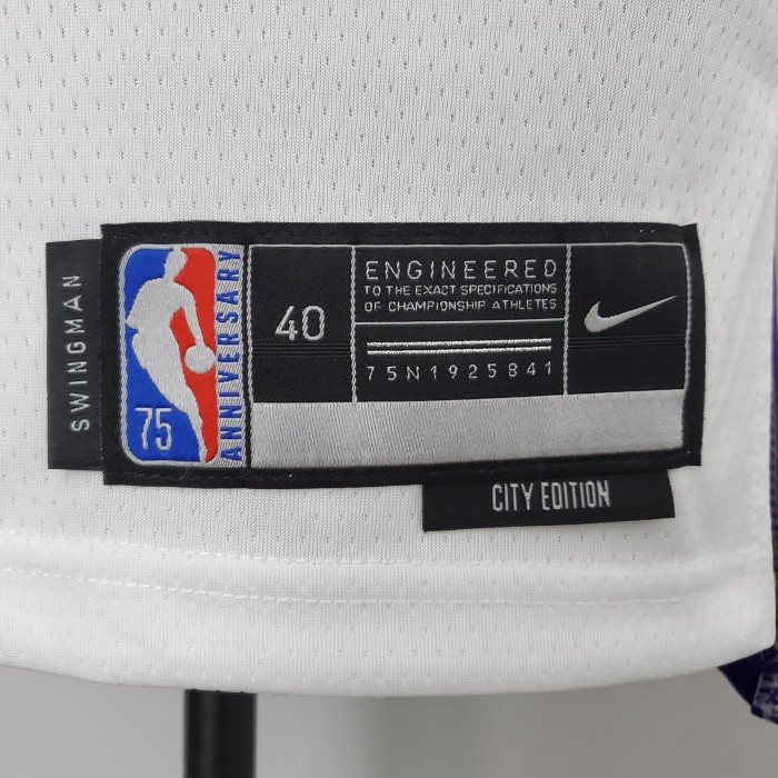 Jason Williams Sacramento Kings 75th Anniversary Swingman Jersey White