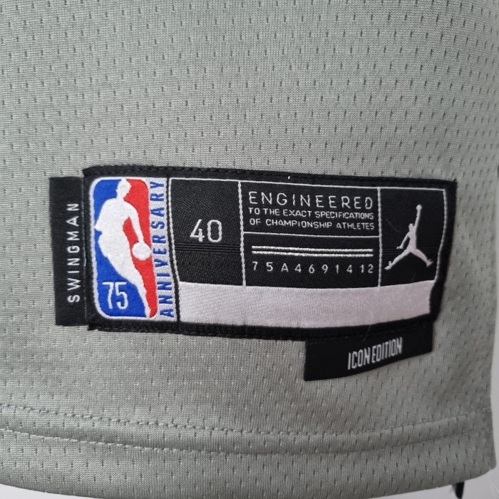 Ben Simmons Brooklyn Nets 75th Anniversary City Edition Swingman Jersey Gray