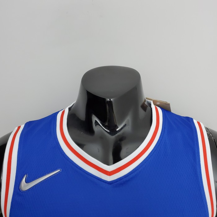 James Harden Philadelphia 76ers 75th Anniversary Swingman Jersey Blue