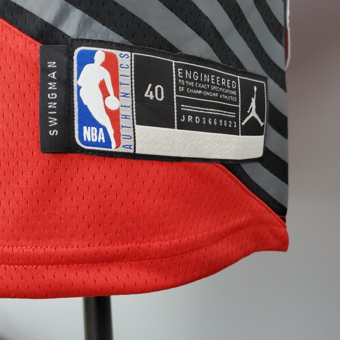 C.J. McCollum Portland Trail Blazers Swingman Jersey Red