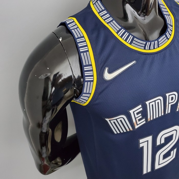 Ja Morant Memphis Grizzlies City Edition 2022 Swingman Jersey Royal Blue