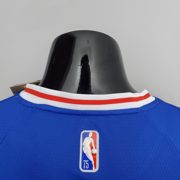 Dwight Howard Philadelphia 76ers 75th Anniversary Swingman Jersey Blue