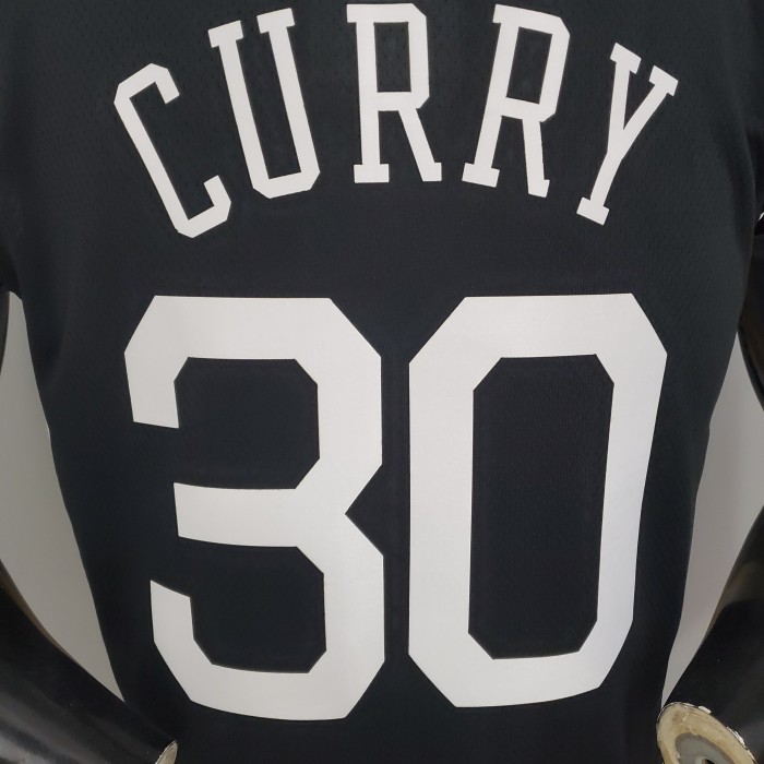 Stephen Curry Golden State Warriors Bonus Edition Swingman Jersey Black