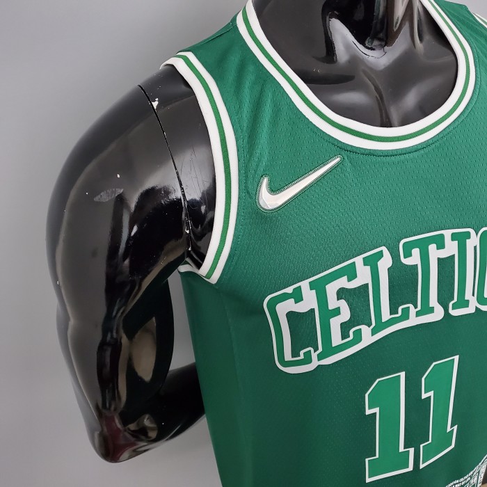 Kyrie Irving Boston Celtics Teltes City Edition 2022 Swingman Jersey Green