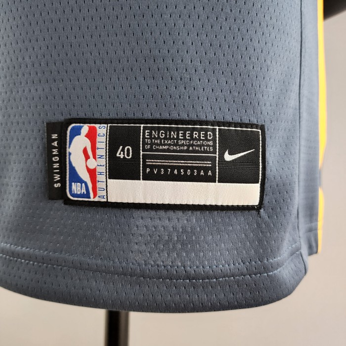 Andrew Wiggins Golden State Warriors Grey Swingman Jersey 2018