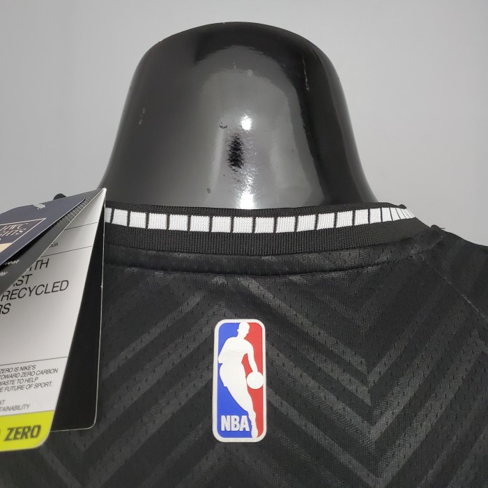 Kyrie Irving Brooklyn Nets Bonus Edition Swingman Jersey Black
