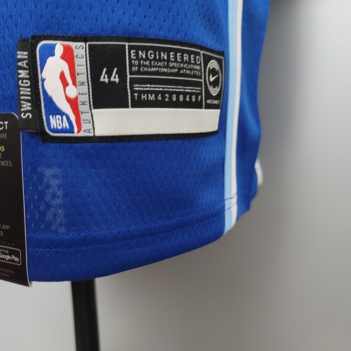Retro Before Bryant #8 After Bryant #24 Swingman Jersey Blue