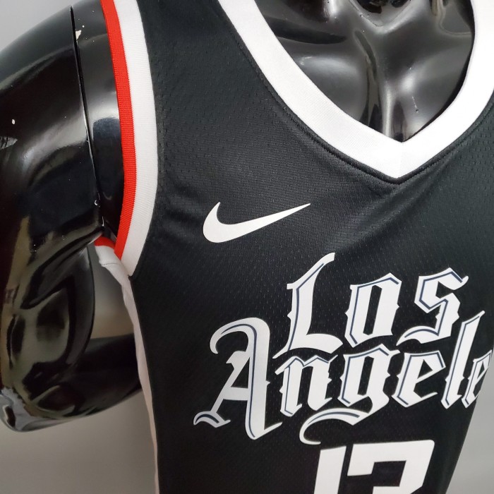 Paul George LA Clippers Swingman Jersey Black