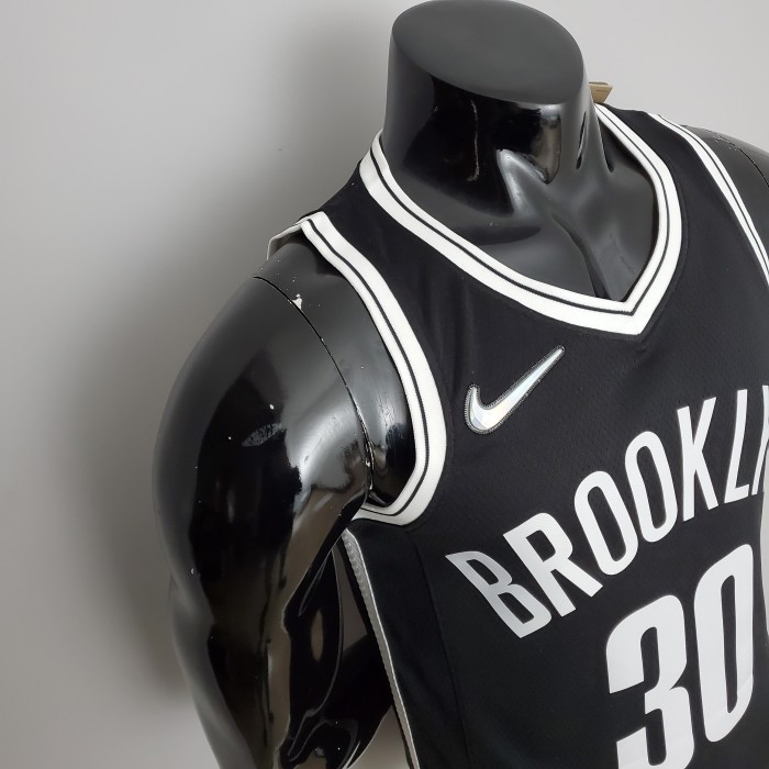 Seth Curry Brooklyn Nets 75th Anniversary Swingman Jersey Black