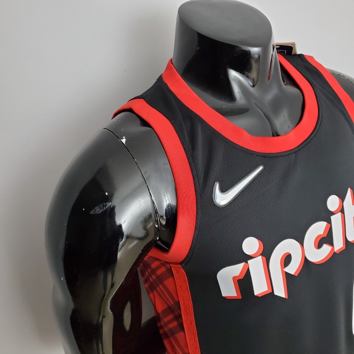 Damian Lillard Portland Trail Blazers 2022 Urban Edition Swingman Jersey Black