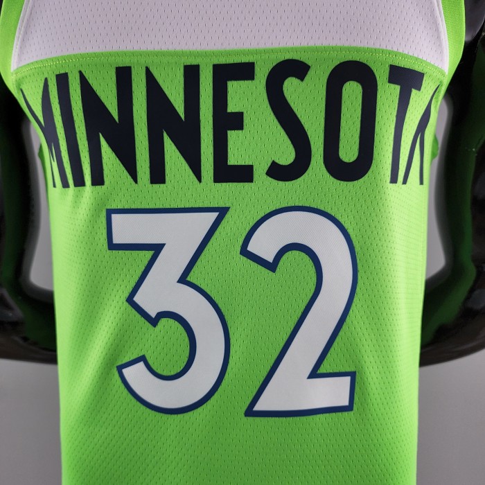 Karl-Anthony Towns Minnesota Timberwolves Swingman Jersey Green