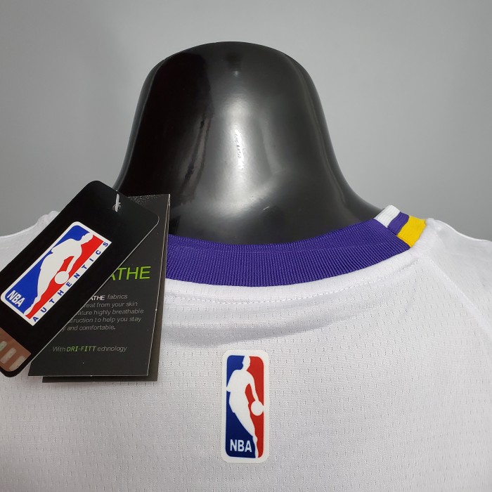 Anthony Davis Los Angeles Lakers 2020/21 Swingman Jersey White
