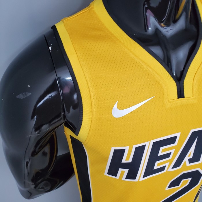 Jimmy Butler Miami Heat Bonus Edition Swingman Jersey Yellow