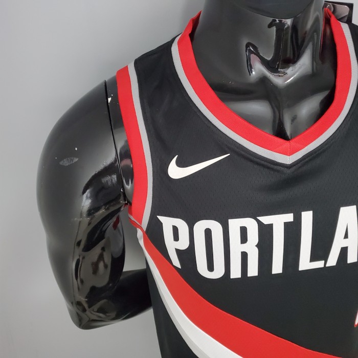 C.J. McCollum Portland Trail Blazers Swingman Jersey Black