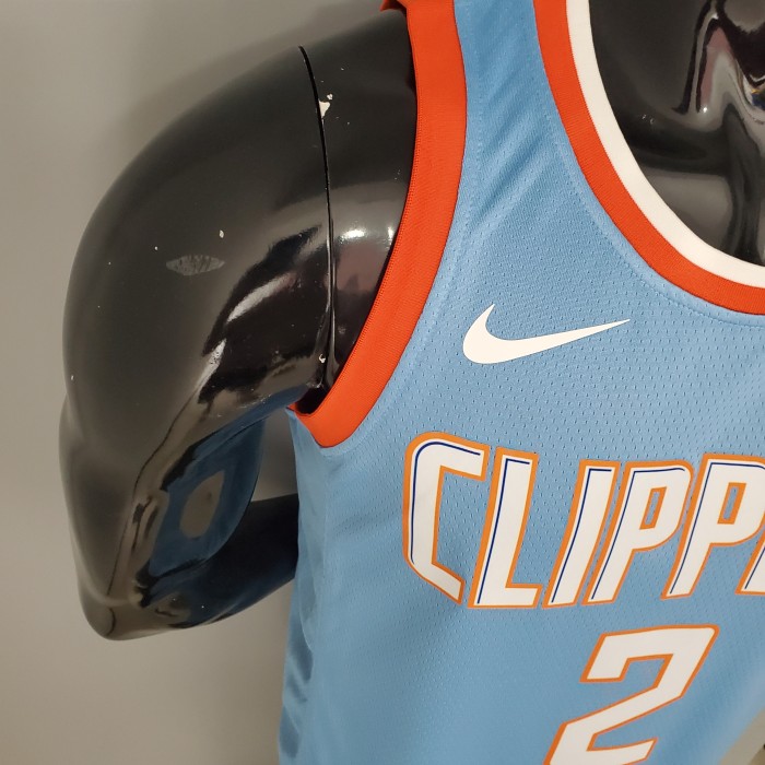 Kawhi Leonard LA Clippers Swingman Jersey Blue