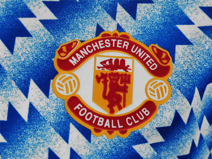 Manchester United Away Long Sleeve Retro Jersey 90/92
