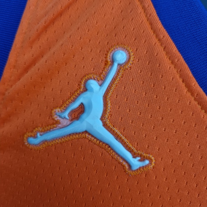 Devin Booker Phoenix Suns 75th Anniversary Swingman Jersey Orange