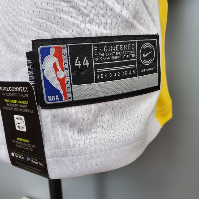 Klay Thompson Golden State Warriors Swingman Jersey White