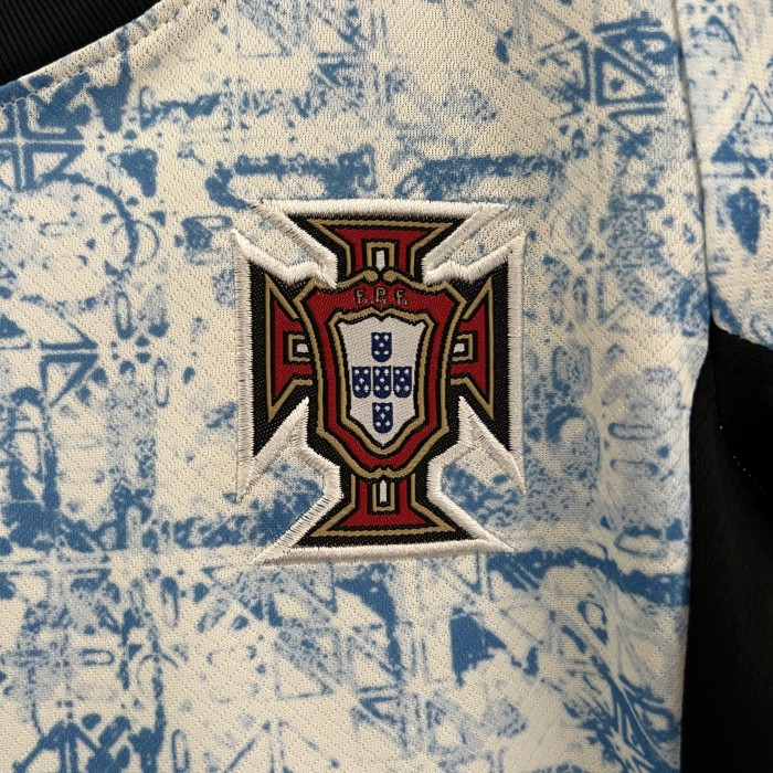 Portugal 2024 Euro Away Kids Suit