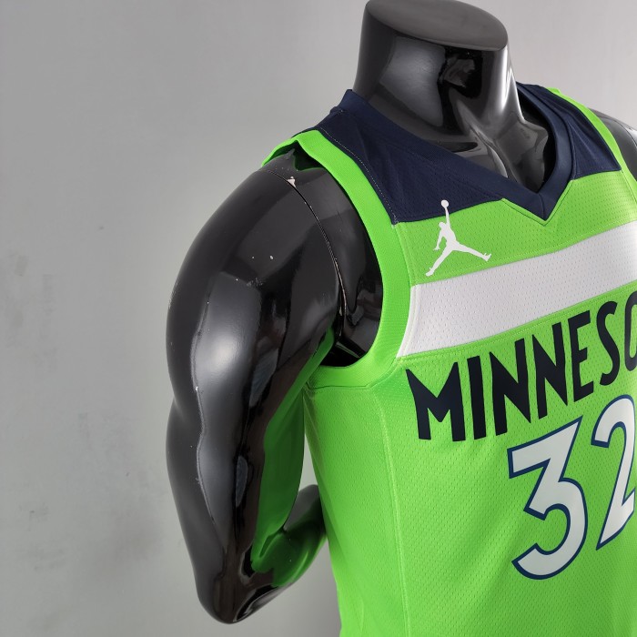 Karl-Anthony Towns Minnesota Timberwolves Swingman Jersey Green