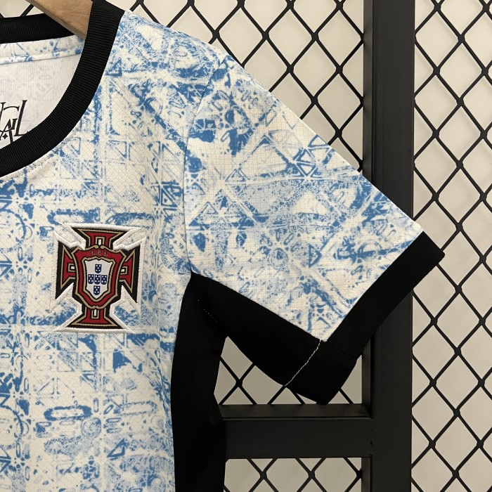 Portugal 2024 Euro Away Kids Suit