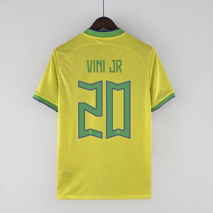 Brazil Home Man Jersey 2022