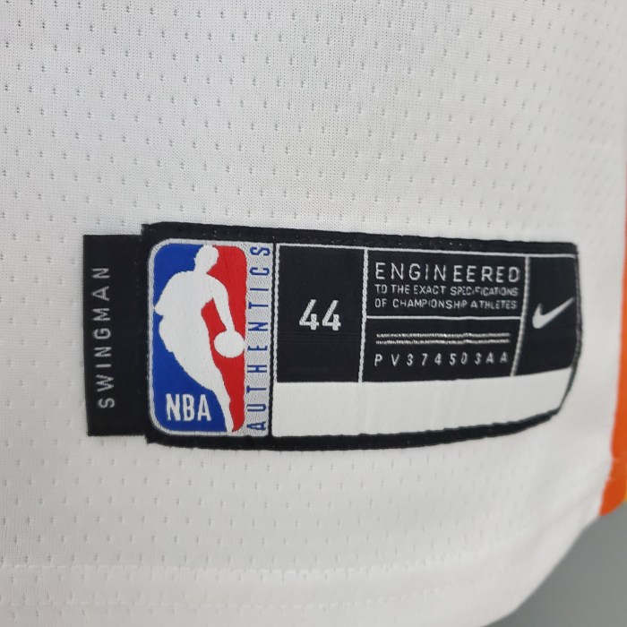 Carmelo Anthony Oklahoma City Thunder Swingman Jersey White