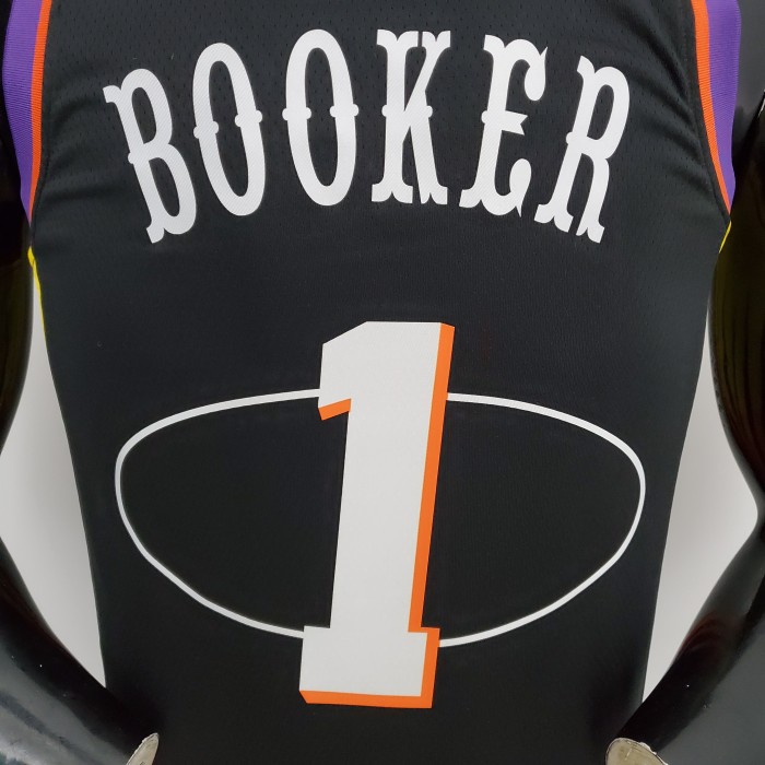 Devin Booker Phoenix Suns City Edition 2022 Swingman Jersey Black