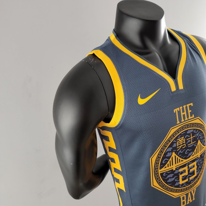 Draymond Green Golden State Warriors Grey Swingman Jersey 2018
