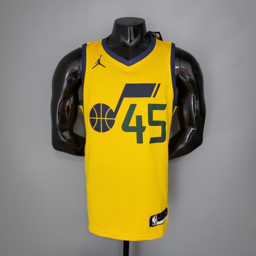 Donovan Mitchell Utah Jazz 2021 Swingman Jersey Yellow