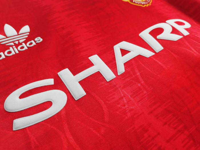 Manchester United Home Retro Jersey 1990/92