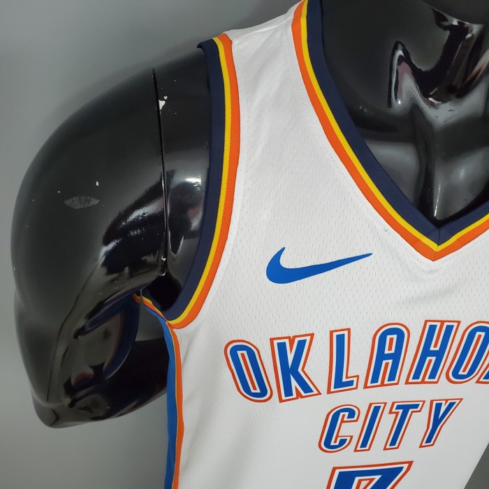 Carmelo Anthony Oklahoma City Thunder Swingman Jersey White
