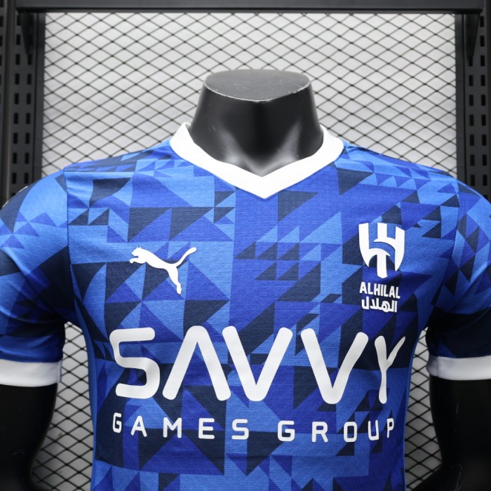 Al-Hilal Home Player Version Man Jersey 24/25