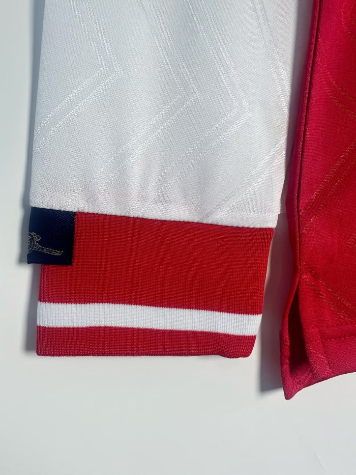 Arsenal Home Long Sleeve Retro Jersey 1996/97