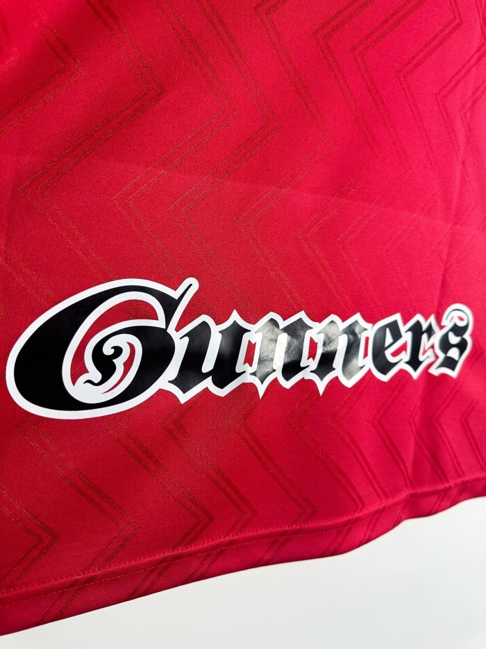 Arsenal Home Long Sleeve Retro Jersey 1996/97
