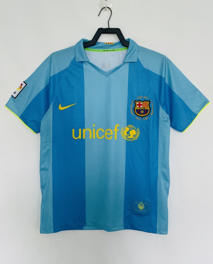 Barcelona Away Retro Jersey 2007/08