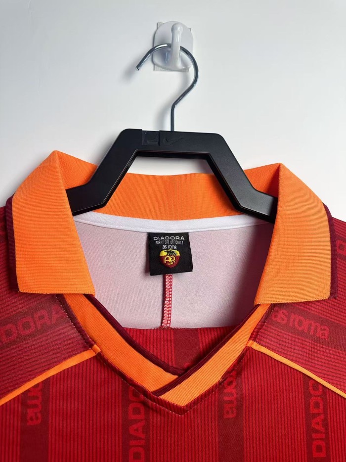 AS Roma Home Retro Jersey 1999/00