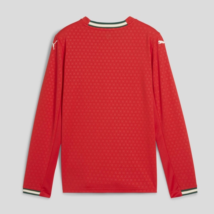 Portugal Euro 2025 Home Long Sleeve Man Jersey