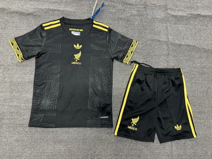 Mexico Gold 25/26  Kids Suit & Socks