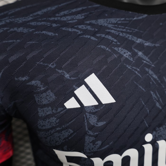 Real Madrid Red Dragon Pattern Player Jersey 25/26